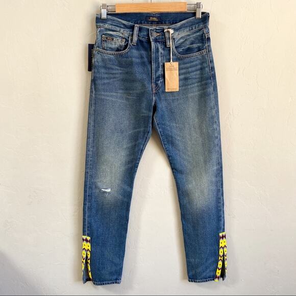 Polo Ralph‎ Lauren Callen Beaded Jeans - Picture 2 of 9